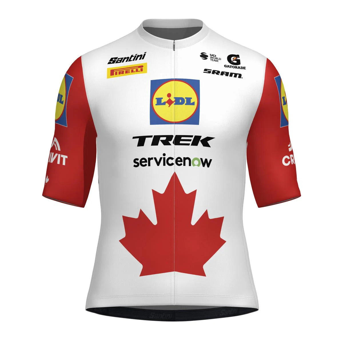 Jersey Santini Lidl Trek 2026 - Canadian Champion | All4cycling