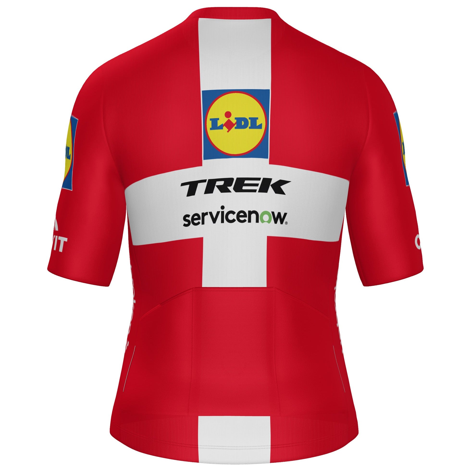 Trikot Santini Lidl Trek 2026 - Dänischer Meister