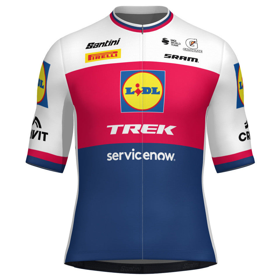 選手支給品 Santini LIDL TREK サイクルジャージ XSサイズ Jersey Santini Lidl Trek 2026 - Czech Republic Champion | All4cycling