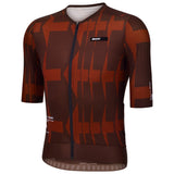 Maglia Santini Mads Pedersen Momentum Series - Marrone Santini