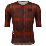 Maglia Santini Mads Pedersen Momentum Series - Marrone Santini