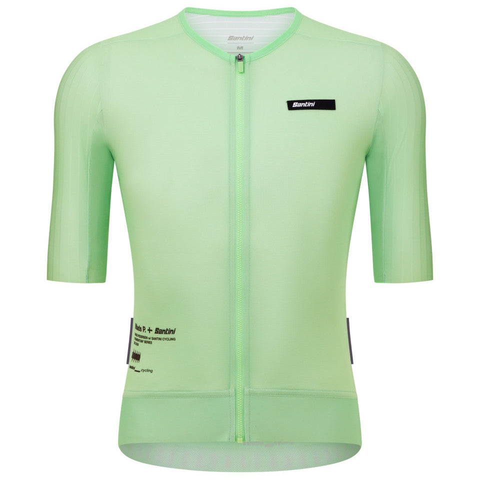 Santini Mads Pedersen Momentum Series trikot - Grün Santini