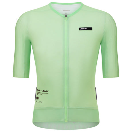 Maillot Santini Mads Pedersen Momentum Series - Vert Santini