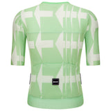 Maglia Santini Mads Pedersen Momentum Series - Verde bianco Santini