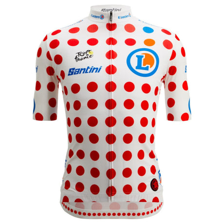 Maglia Santini Pois Tour de France 2025 Fan Line Santini