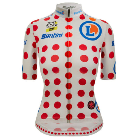 Maglia Santini Pois donna Tour de France 2025 Fan Line Santini