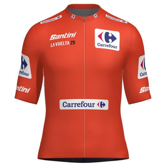 Santini Red Vuelta Espana 2025 jersey