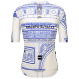 Maglia Santini Tour de France Arc de Triomphe - Bianco Santini