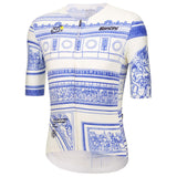 Maglia Santini Tour de France Arc de Triomphe - Bianco Santini