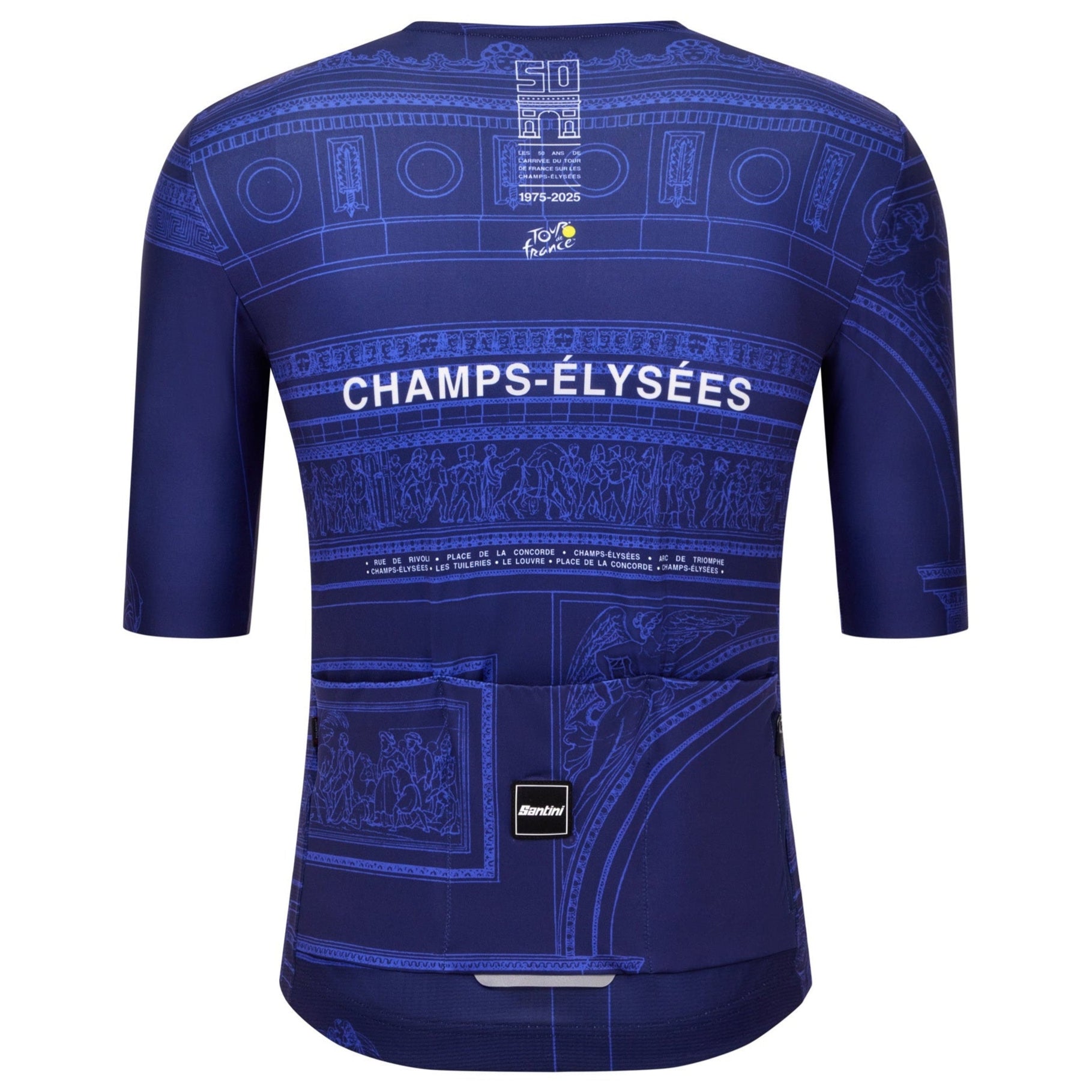 Santini Tour de France Arc de Triomphe trikot