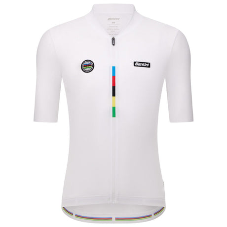 Maglia Santini UCI Campione del Mondo - Bianco Santini