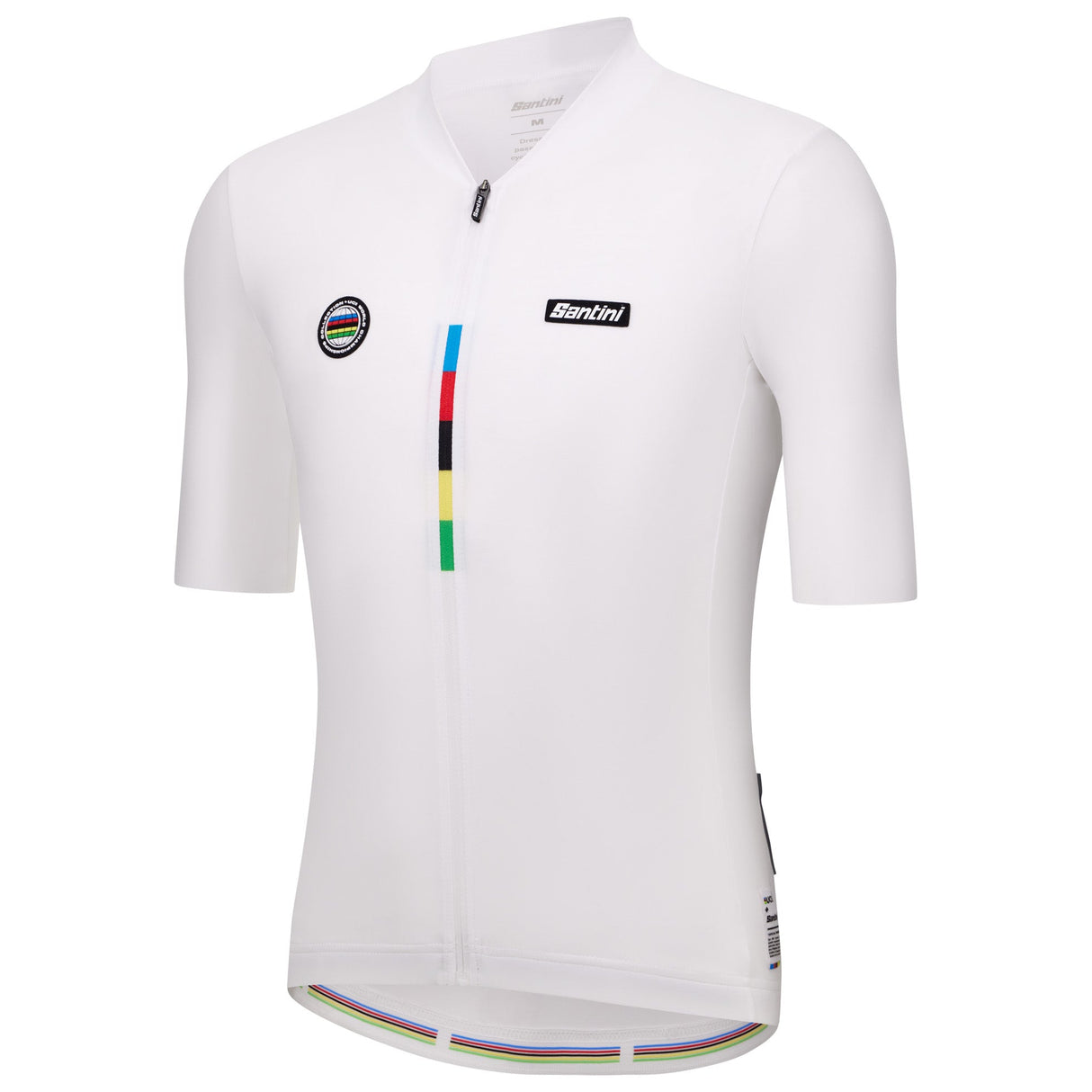 Maglia Santini UCI Campione del Mondo - Bianco Santini