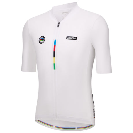 Maglia Santini UCI Campione del Mondo - Bianco Santini