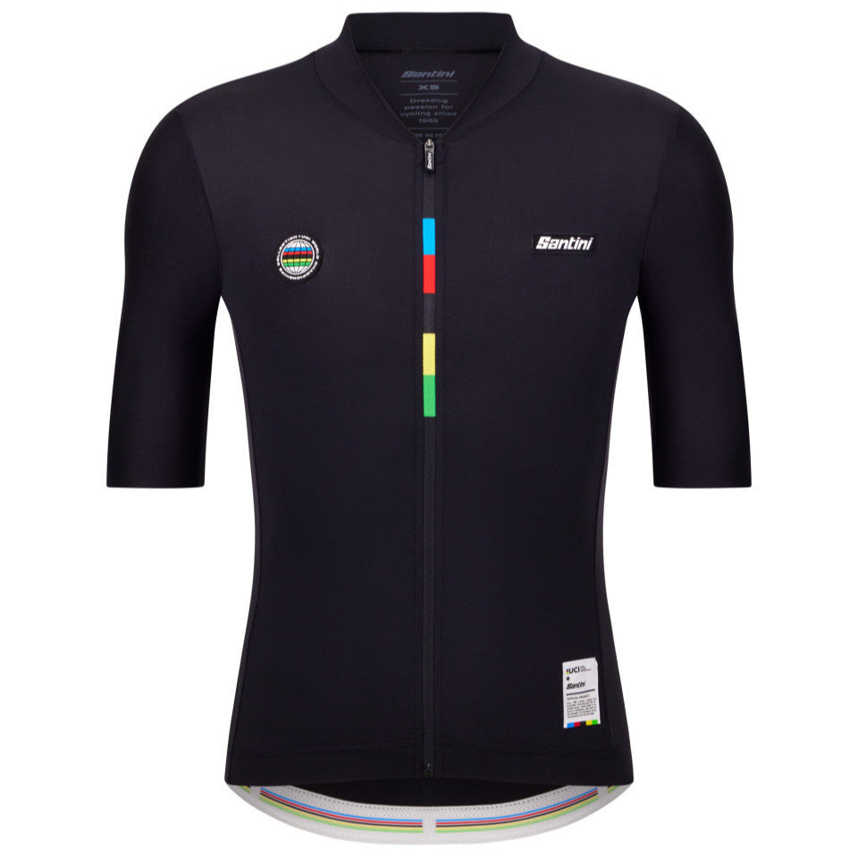 Maglia Santini UCI Campione del Mondo - Nero Santini