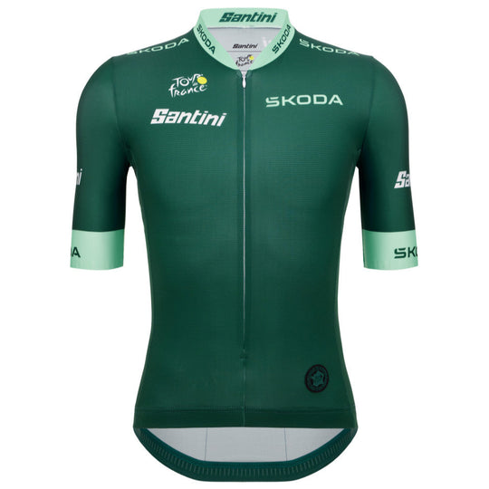 Maillot Santini Vert Tour de France 2025 Officiel