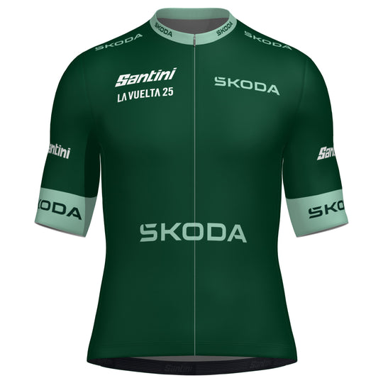 Santini Green Vuelta Espana 2025 jersey