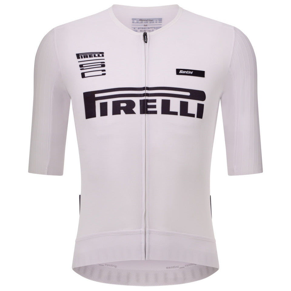 Maglia Santini x PIRELLI Fast - Bianco Santini