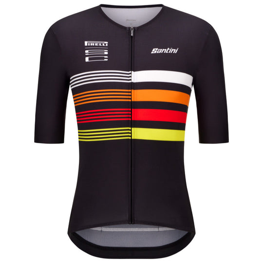 Santini x PIRELLI Tape jersey - Black