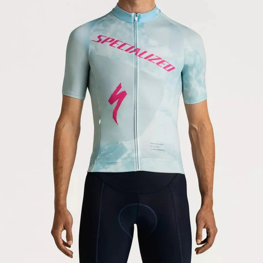 Maillot Specialized Foundation Graphic - Azul claro