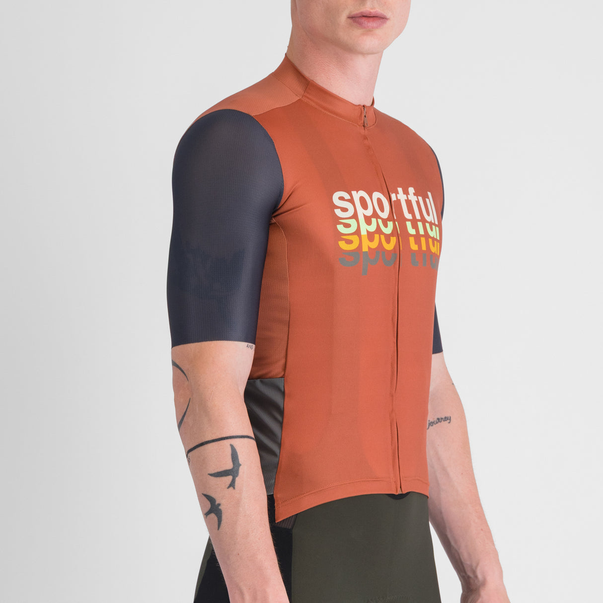 Maglia Sportful Supergiara 2 Logo - Arancio Sportful