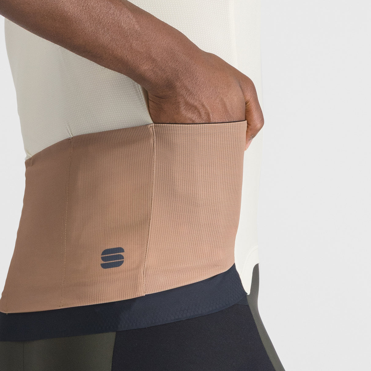 Maglia Sportful Supergiara 2 Logo - Beige Sportful