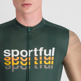 Maglia Sportful Supergiara 2 Logo - Verde Sportful