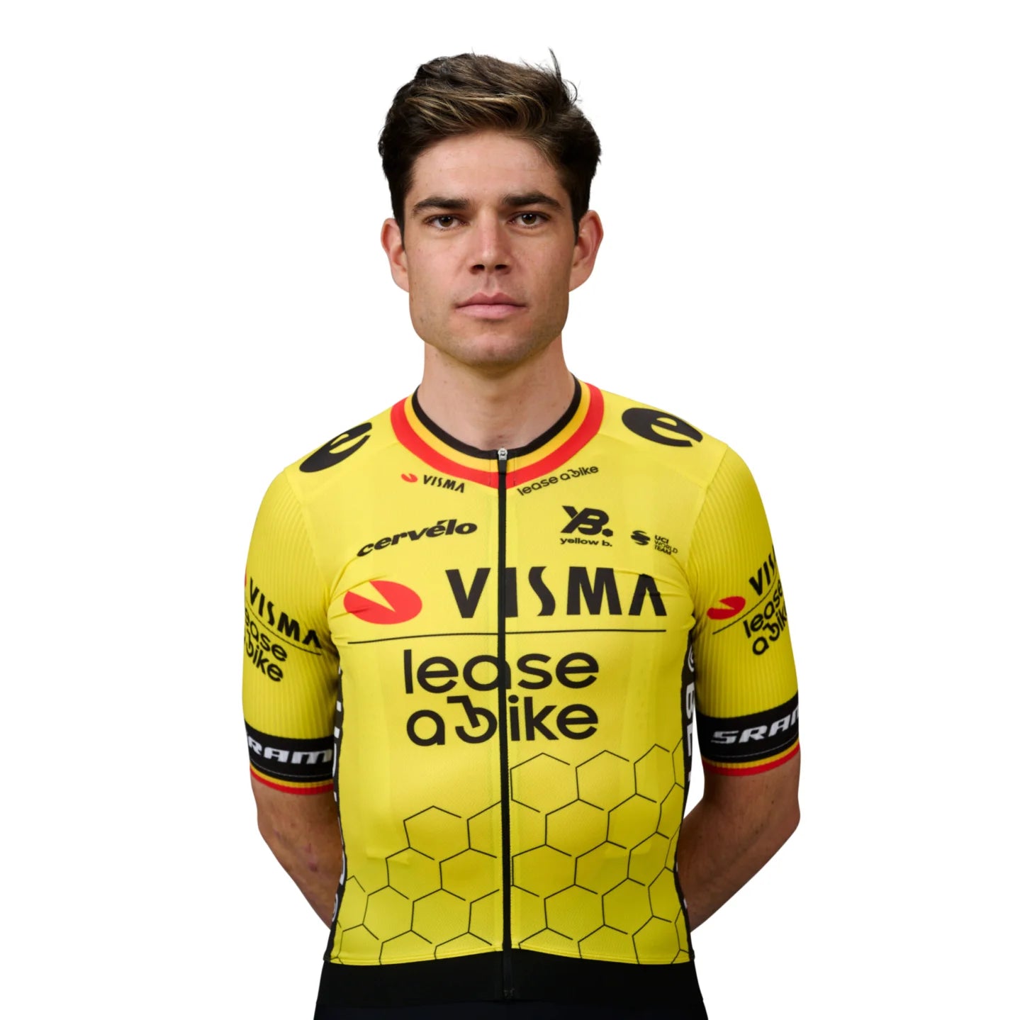 Maglia Team Visma Lease a bike 2025 - Wout Van Aert - E