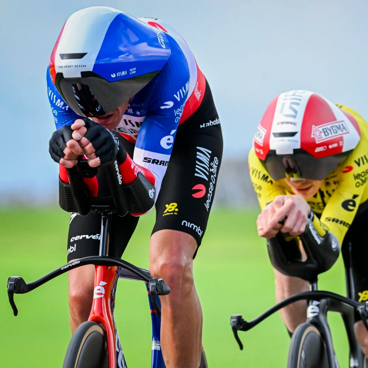 Maillot Team Visma Lease a bike 2026 - Campeón Francés crono