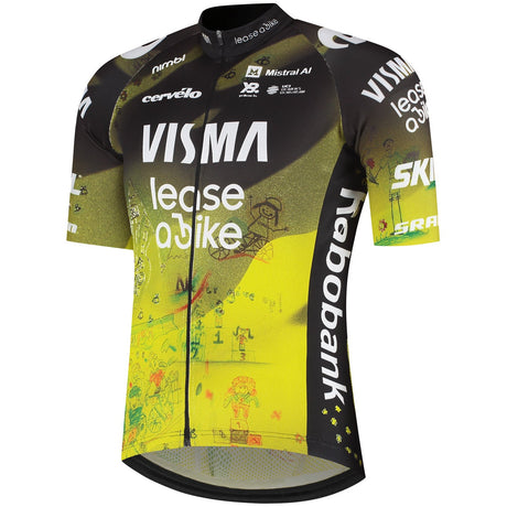 Maglia Team Visma Lease a bike 2026 Dream Like a Champion - Tdff Yellow B.