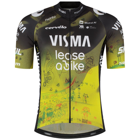Maglia Team Visma Lease a bike 2026 Dream Like a Champion - Tdff Yellow B.