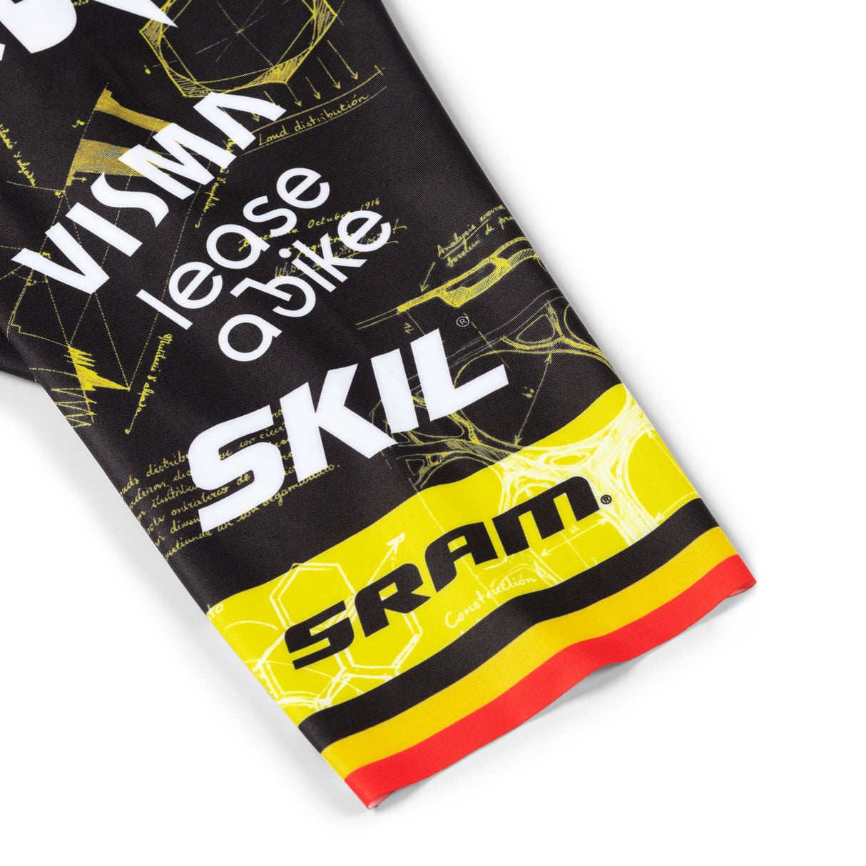 Maglia Team Visma Lease a bike 2026 Dream Like a Champion - Wout van Aert Yellow B.