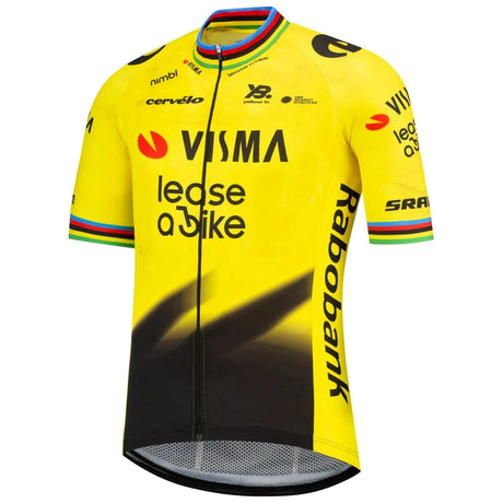 Maglia Team Visma Lease a bike 2026 - Former World Champion Yellow B.