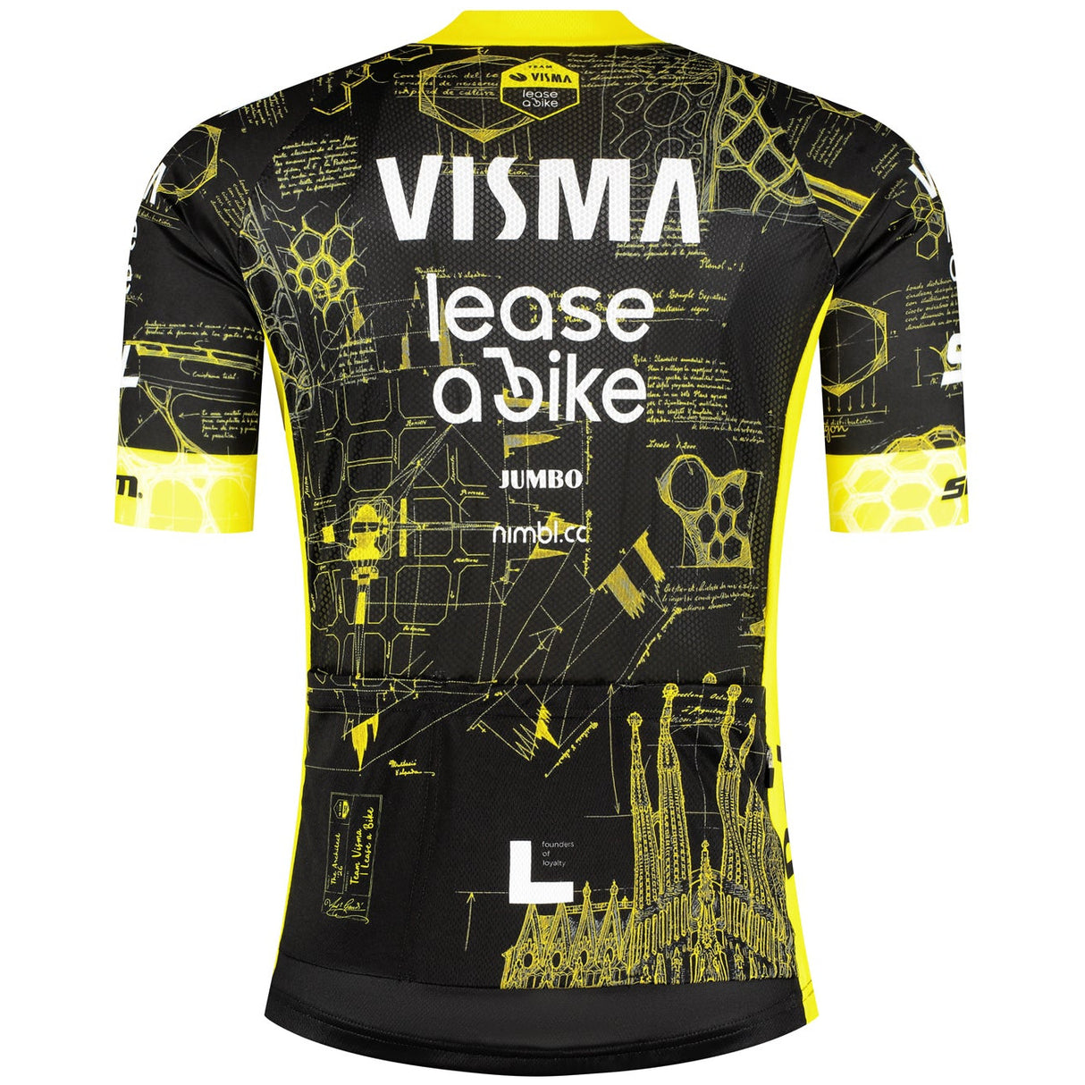 Maillot Team Visma Lease a bike 2026 Dream Like a Champion - Tdf