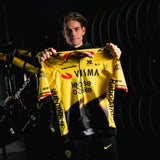 Jersey kids Team Visma Lease a bike 2026 - Wout Van Aert Yellow B.