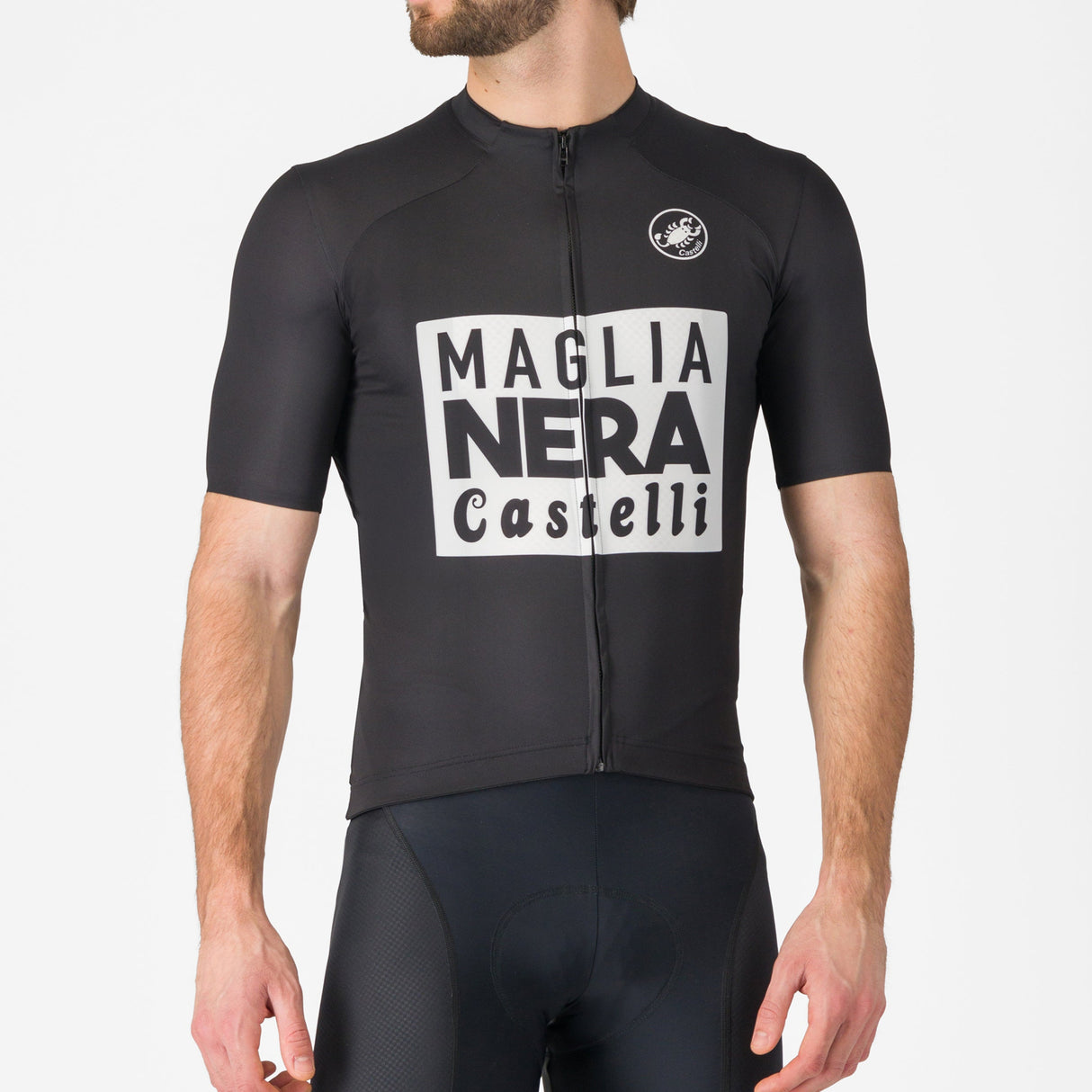 Maglia Vintage Giro d'Italia 2025 - Nero Castelli