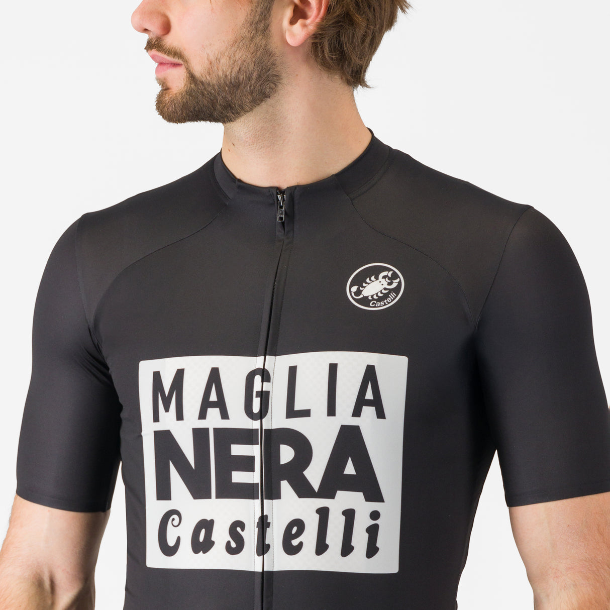 Maglia Vintage Giro d'Italia 2025 - Nero Castelli