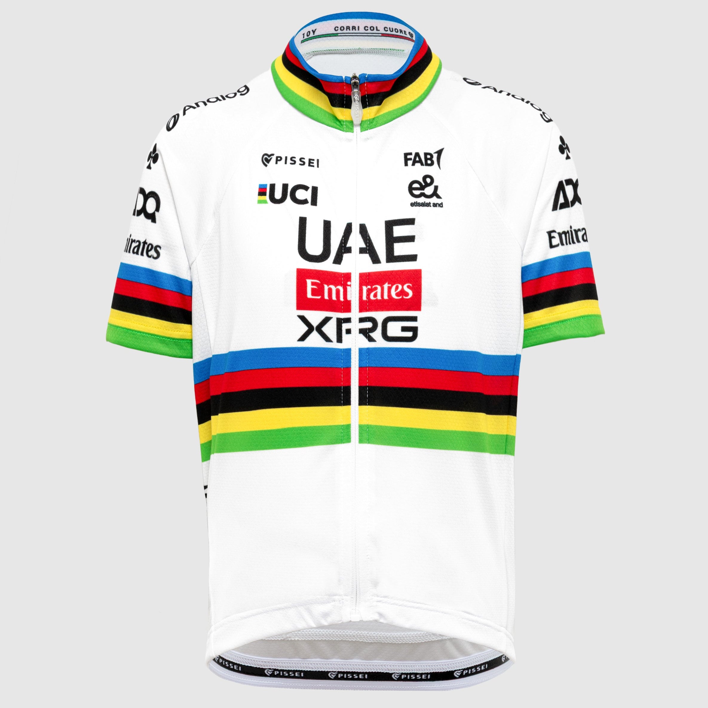 Pissei UAE Team Emirates kid jersey - XRG 2026 - Tadej Pogacar