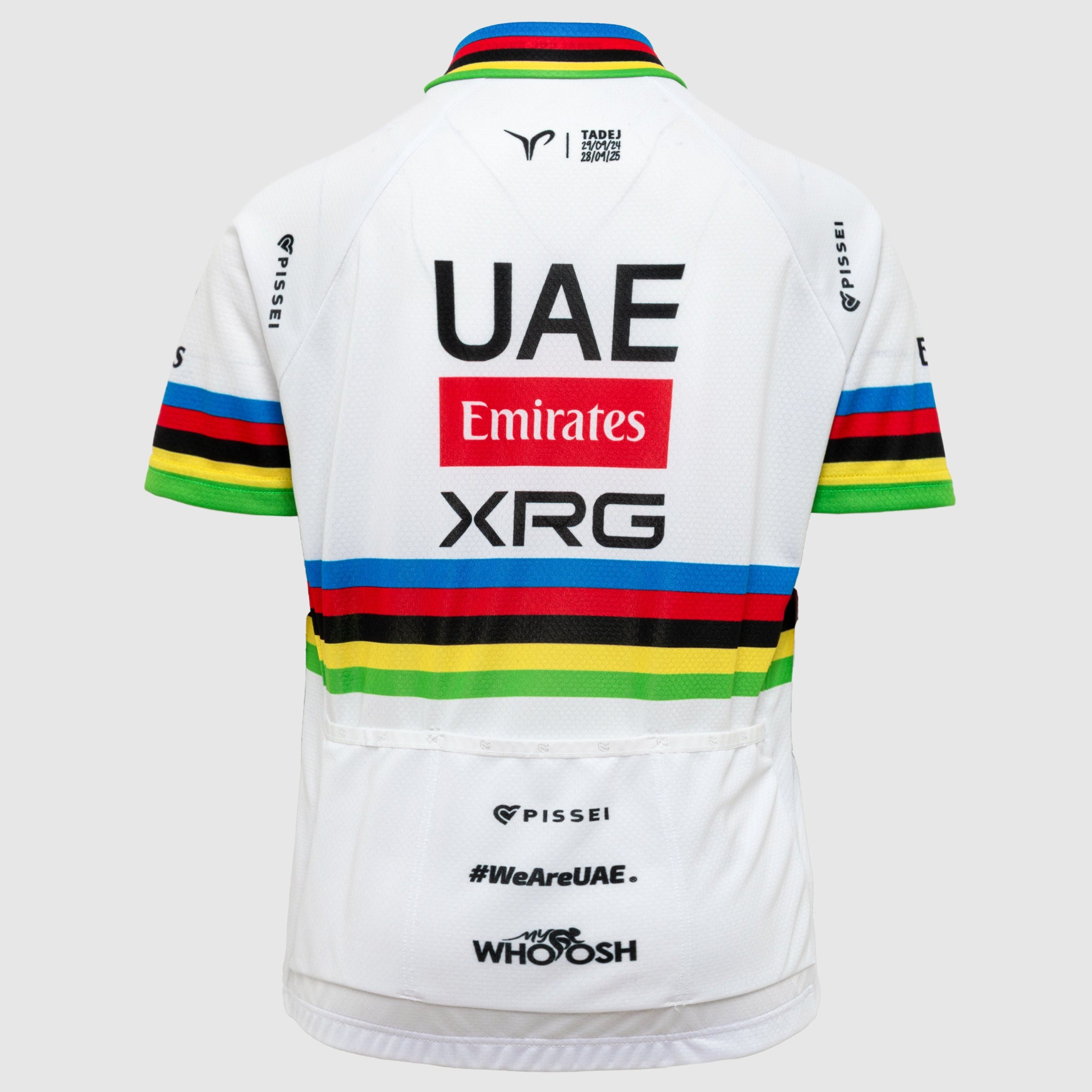 Pissei UAE Team Emirates kid jersey - XRG 2026 - Tadej Pogacar
