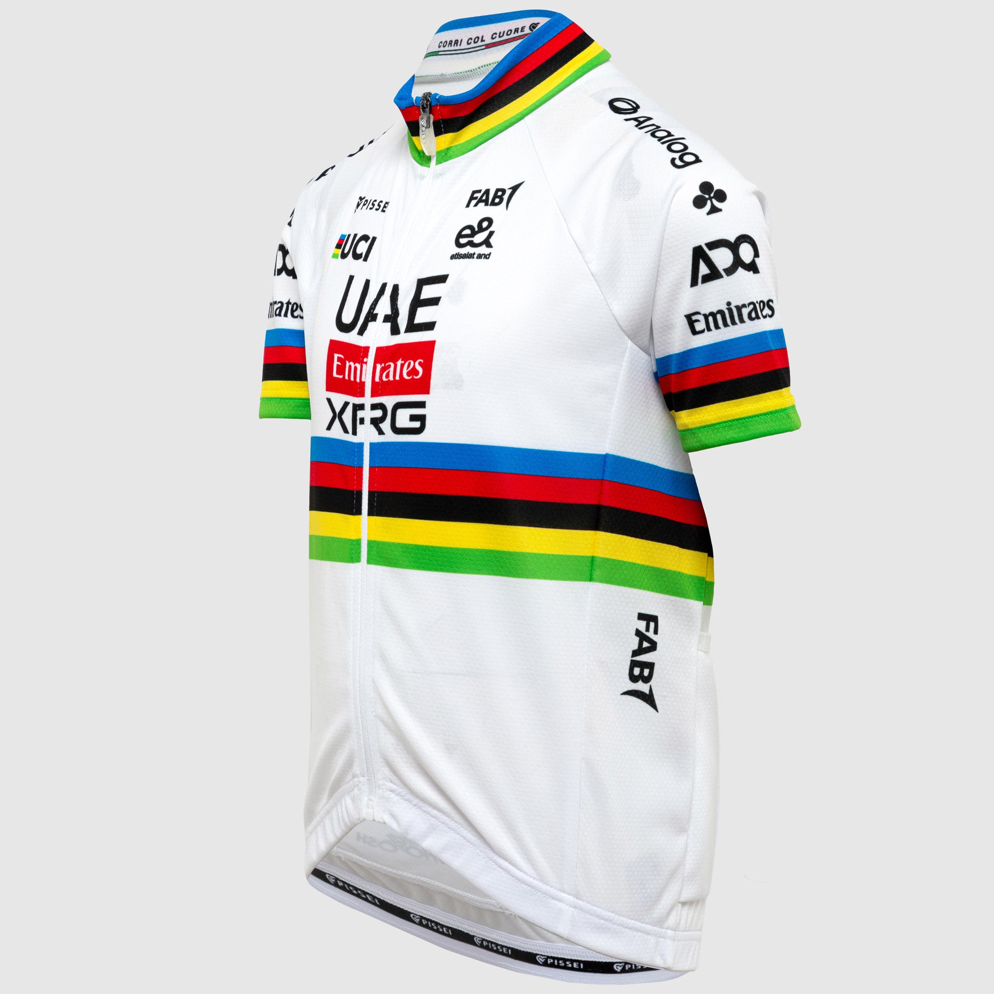 Pissei UAE Team Emirates kid jersey - XRG 2026 - Tadej Pogacar