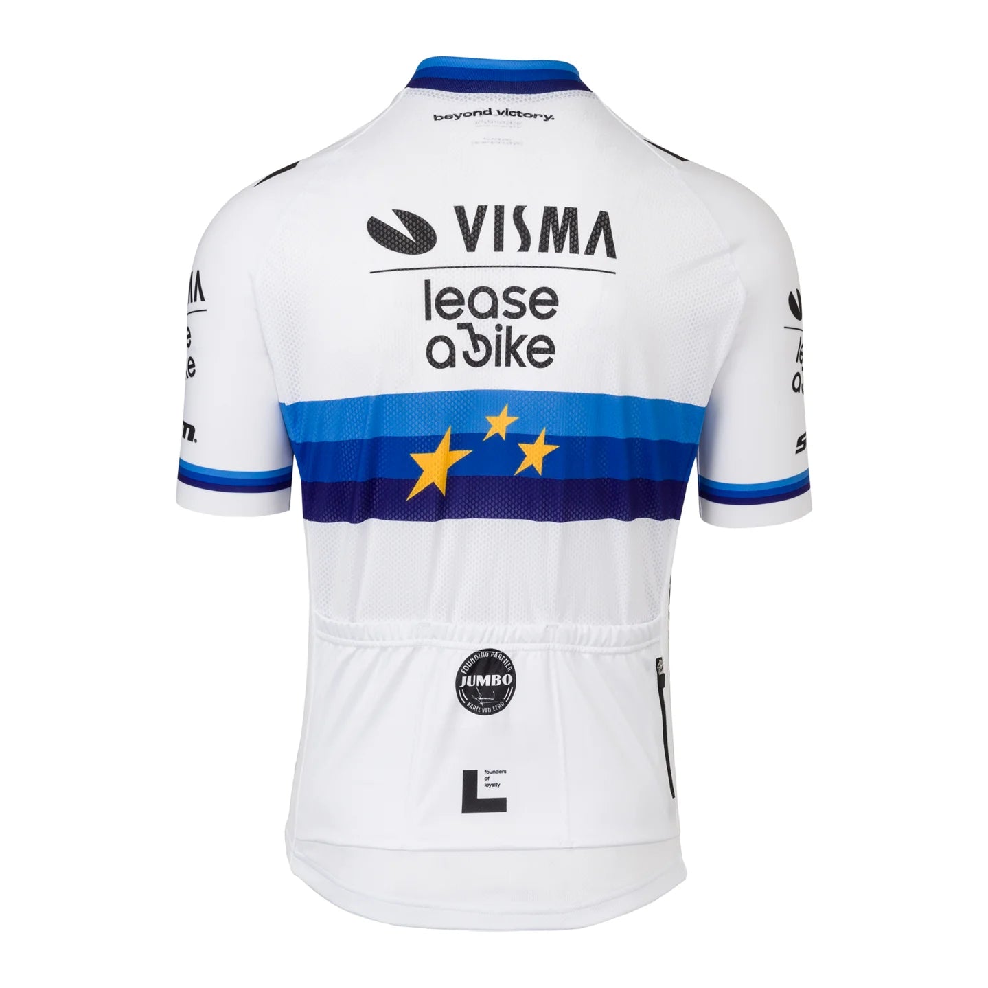 Maglia bambino Team Visma Lease a bike 2025 - Campione europeo - I