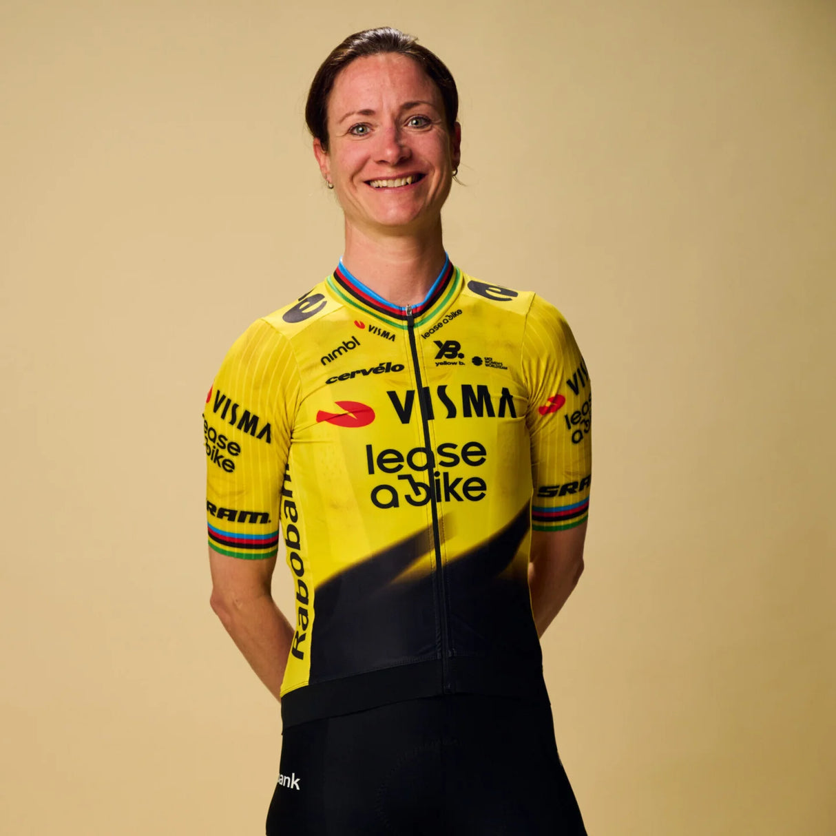 Maillot niño Team Visma Lease a bike 2026 - Former World Champion