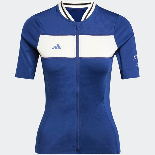 Maglia donna Adidas Heritage Tempo 3-Stripes Legacy - Blu