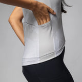 Ale Off Road Gravel Krakatoa women jersey - Beige