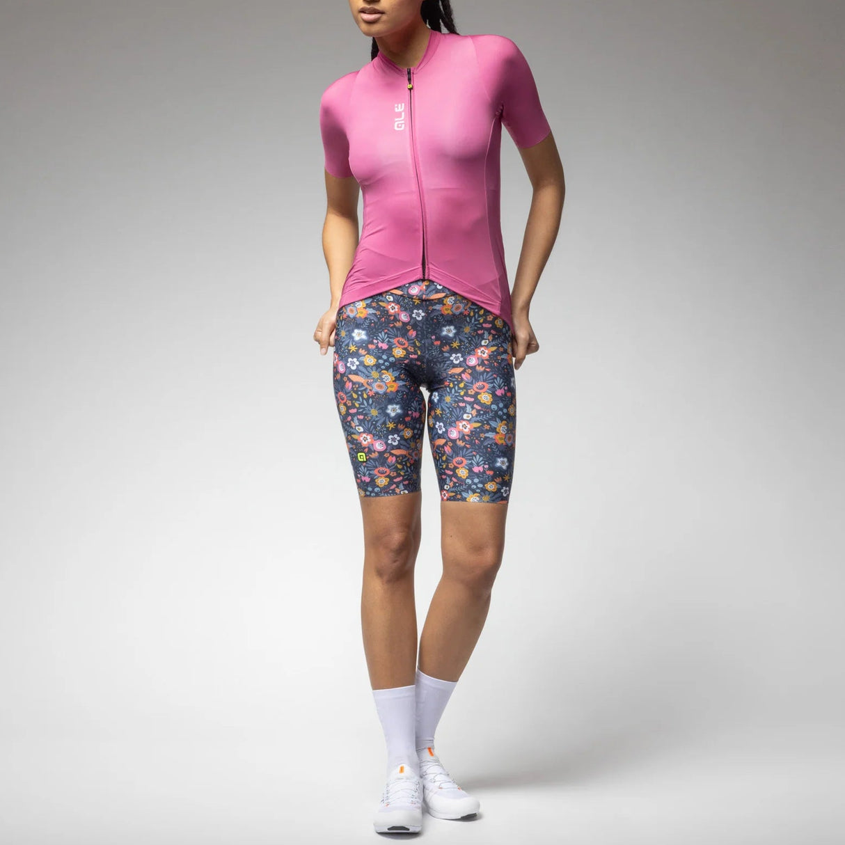 Maglia donna Ale Pragma Color Block - Rosa chiaro Ale