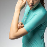 Maglia donna Ale Pragma Color Block - Verde acqua Ale