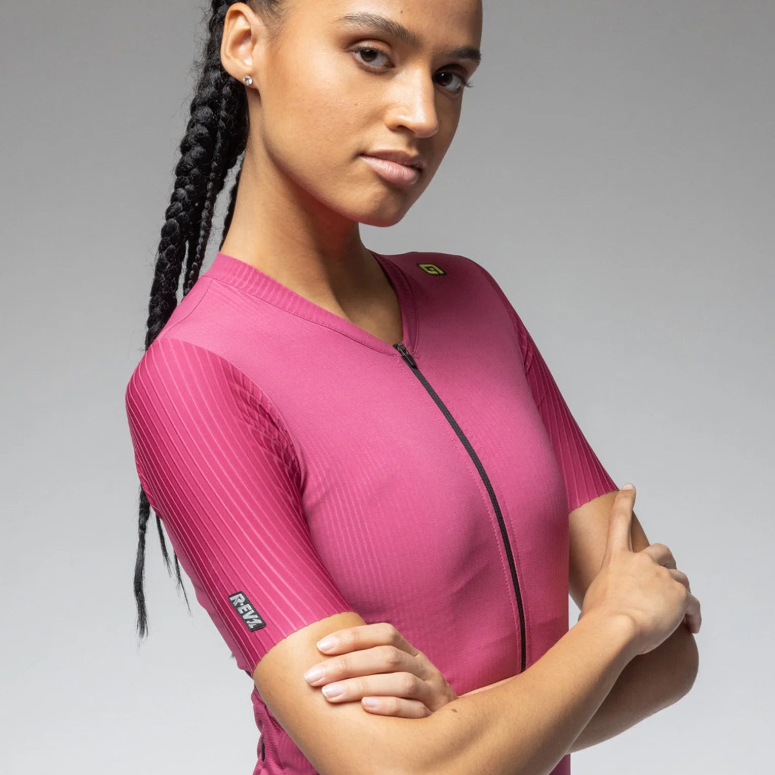 Ale R-EV1 Sprinter 2.0 women jersey - Pink