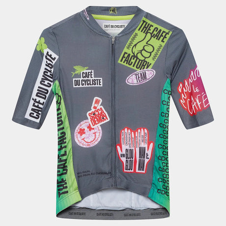 Maillot femme Cafe du Cycliste Bergida - Gris