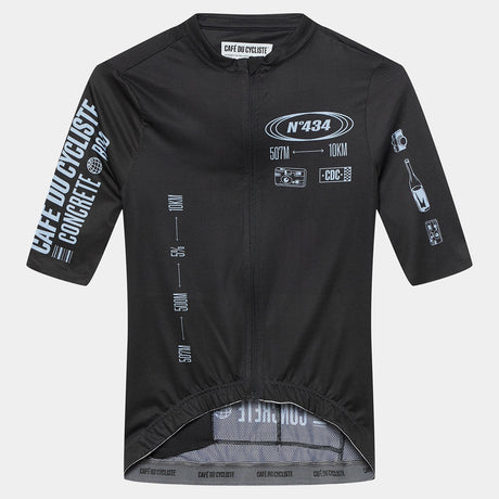 Cafe du Cycliste Eze women jersey - Black