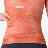 Maglia donna Castelli Aero Race 8S - Arancio Castelli