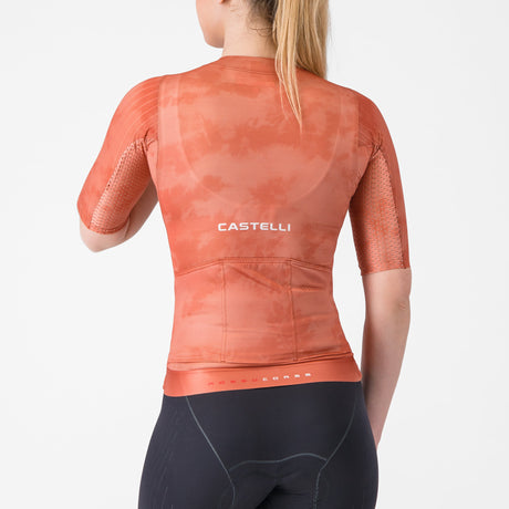 Jersey woman Castelli Aero Race 8S - Orange